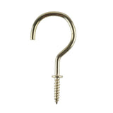 Load image into Gallery viewer, 18 Pack Medium - Large Brass Cup Hooks
