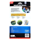 Load image into Gallery viewer, 18 Pack Medium - Large Brass Cup Hooks