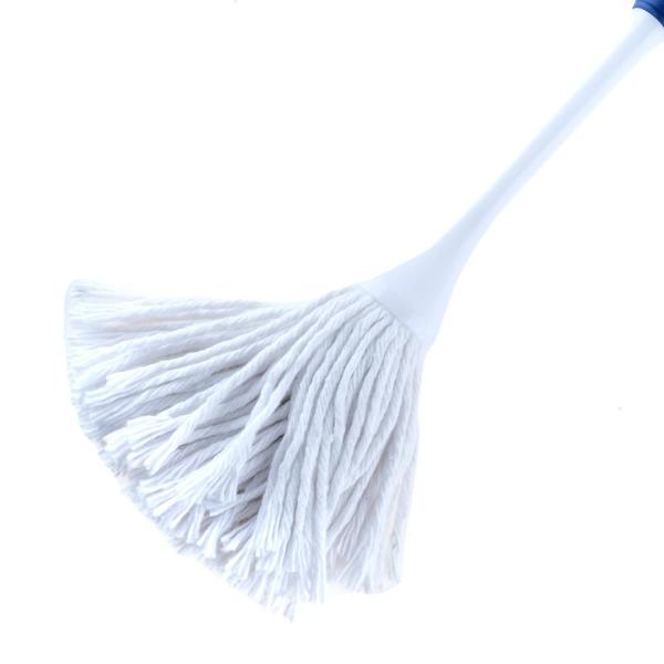 Dish Mop Cotton Head With TPR & Plastic Handle - 36cm