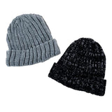 Load image into Gallery viewer, Mens Rolled Cuff Ribbed Beanie

