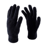 Load image into Gallery viewer, 2 Pack Women Black Thermal Heat Control Fingerless Gloves
