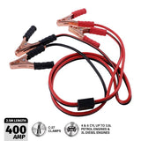 Load image into Gallery viewer, Taipan 400A C-27 Clamps & Surge Protection Jumper Lead Cables - 250cm
