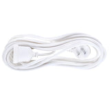 Load image into Gallery viewer, White 240V 10A Max Load 240W Piggy Back Extension Lead - 5m