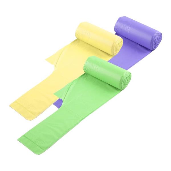 25 Pack Small Lavender Lemon Scented Tidy Garbage Bag With Handle - 12L