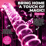 Load image into Gallery viewer, Rose Pink Led Solar Rope Light - 700cm