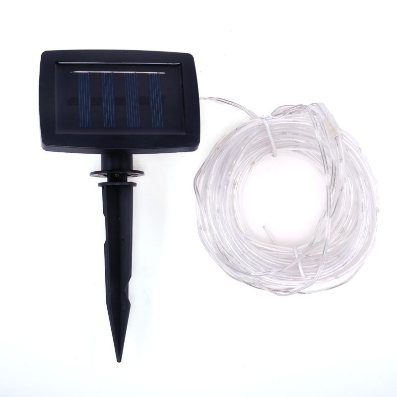 Warm White Led Solar Rope Light - 700cm