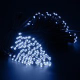 Load image into Gallery viewer, White & Blue Solar Fairy Lights - 19.5m