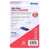 Load image into Gallery viewer, 18W White 1 Port USB A Wall Charger