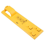 Load image into Gallery viewer, Yellow Measure &amp; Level Picture Hanging Tool - 9cm x 35cm
