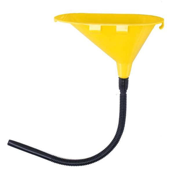 Yellow & Black Long Neck Funnel - 20cm x 13cm x 12.5cm