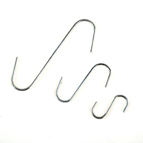13 Pack Assorted Stainless Steel S Hook