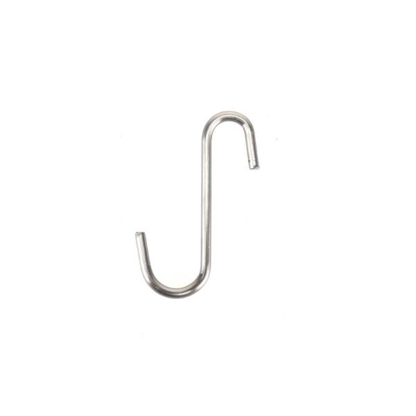 6 Pack Stainless Steel S Hook - 2cm x 0.3cm