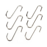 Load image into Gallery viewer, 6 Pack Stainless Steel S Hook - 7cm x 3cm
