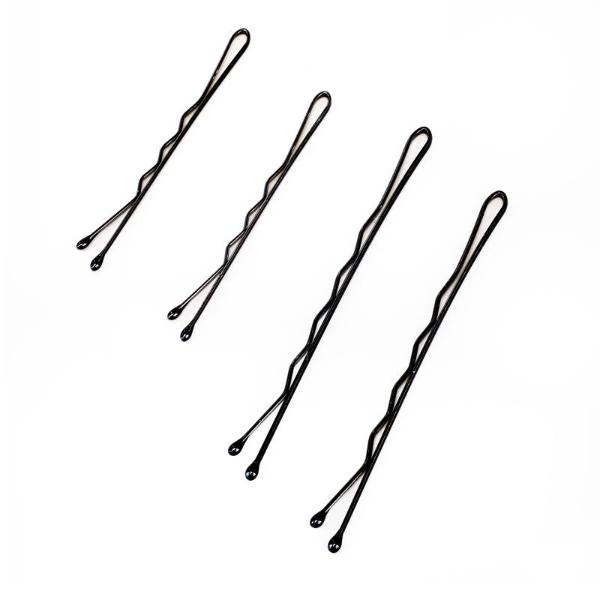 144 Pack Assorted Black Bobby Pins