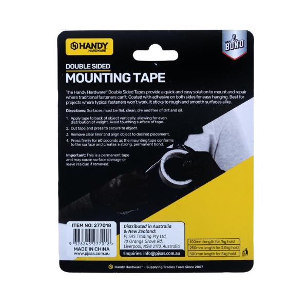 Double Sided Mounting Tape - 2.4cm x 25m