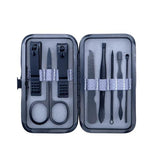 Load image into Gallery viewer, 8 Pack Deluxe Grooming Manicure Set In Carry Case
