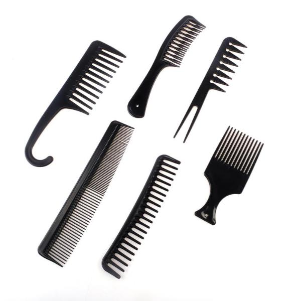 Assorted Black Styling Combs