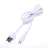 Load image into Gallery viewer, White Charge &amp; Sync USB A To 8 Pin PVC Cable - 100cm
