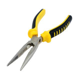 Load image into Gallery viewer, Black &amp; Yellow Premium Long Nose Plier With Comfort Grip Handle - 20cm
