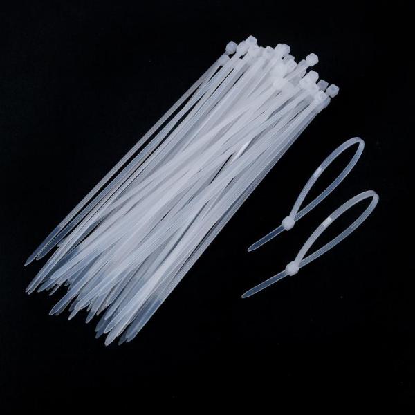 100 Pack Assorted Cable Ties - 15cm x 0.25cm