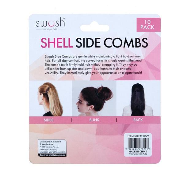 10 Pack Side Combs - 8cm x 4.5cm