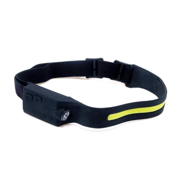 Iluminex COB LED Rechargeable 250 Lumens Slim Headlamp With Cable