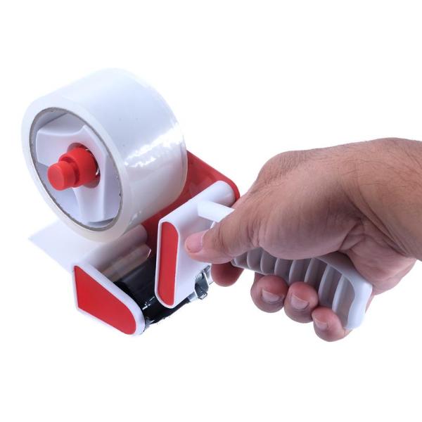 Packaging Tape With Grip Dispenser
