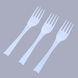 Load image into Gallery viewer, 24 Pack White Premium Reusable Fork - 18cm
