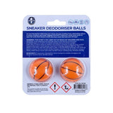 Load image into Gallery viewer, 2 Pack Citrus Scented Shoe Deodorising Balls