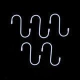 Load image into Gallery viewer, 5 Pack PVC Coated S Hook With Scratch Proof Tip Protectors - 7.2cm x 3cm