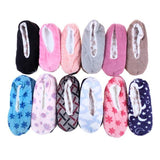 Load image into Gallery viewer, Womens Footlet Sherpa Lined No Ribbon Slippers
