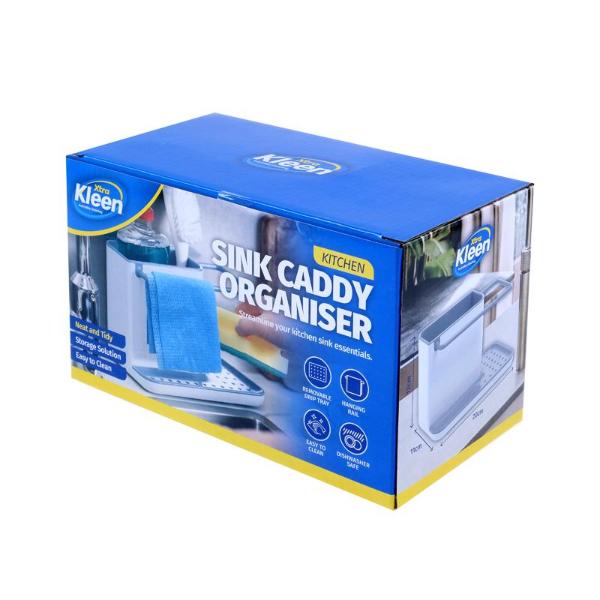 Deluxe Sink Caddy Organiser - 20cm x 11cm x 13cm