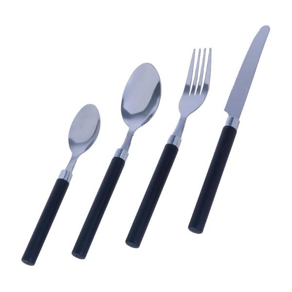 24 Pack Cutlery Set With Tray
