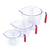 Load image into Gallery viewer, 3 Pack Measuring Jug Set - 200ml / 400ml / 900ml