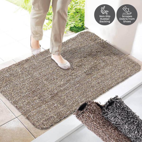 Home Master Highly Absorbent Non Slip Backing Door Mat- 40cm x 60cm
