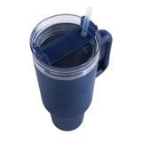 Load image into Gallery viewer, Insulated Handle Cup With Straw - 1.2L