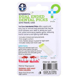 Load image into Gallery viewer, 60 Pack Interdental Dual Ended Dental Picks With Bonus Travel Case