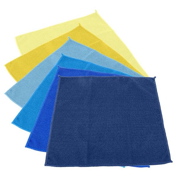 12 Pack Super Soft Microfibre Cloth - 30cm x 30cm