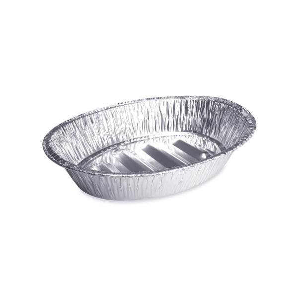 Oval Foil Roaster Tray - 47cm x 35cm x 10cm