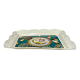 Load image into Gallery viewer, Rectangle Ramadan Kareem Plastic Tray - 40cm x 39cm x 39.5cm
