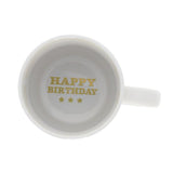 Load image into Gallery viewer, Ceramic Happy 21st White Gold Foil Mug - 350ml