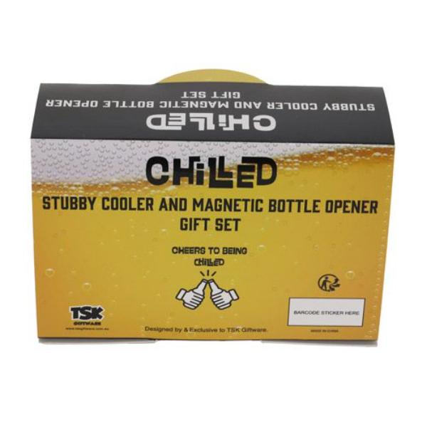 Dad Chilled Stubby Opener Pack