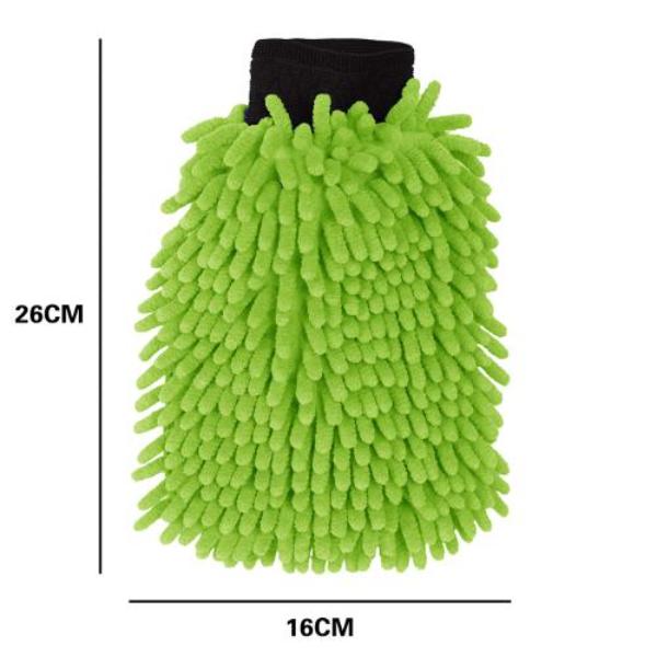 Car Microfibre Toggle Mitt - 24cm x 15cm