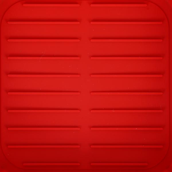 Red Square Silicone Air Fryer Liner