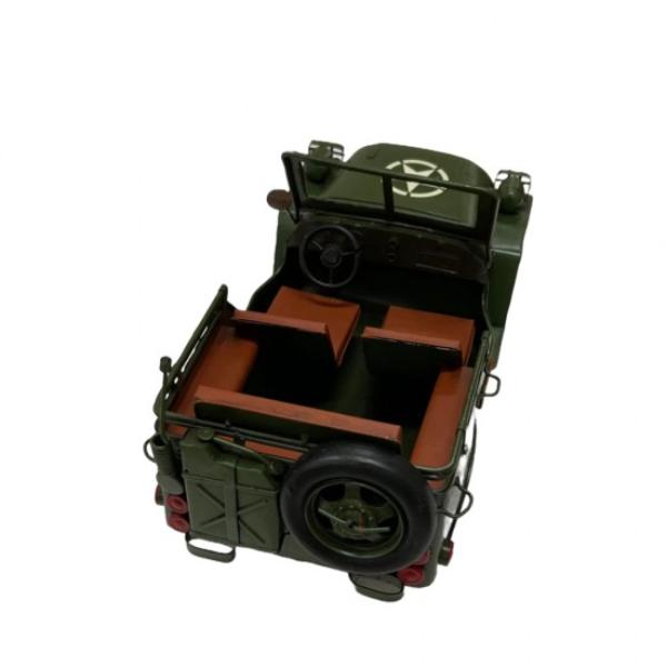 Metal Jeep Car - 31cm x 14cm x 15cm