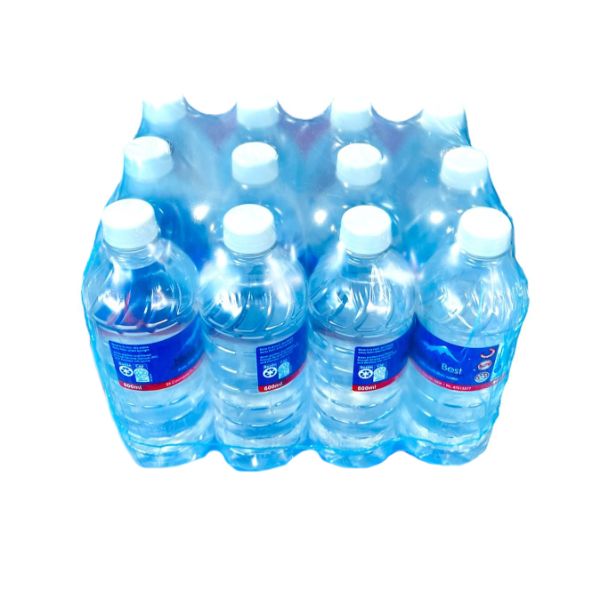 12 Pack Natures Best Bottled Water - 600ml