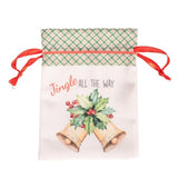 Load image into Gallery viewer, Jingle Bells Mini Pouch - 10cm x 14cm
