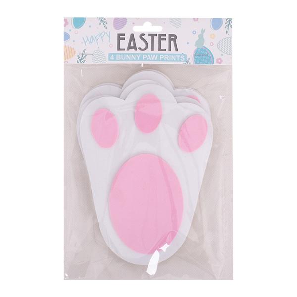 4 Pack Eva Bunny Foot Print - 10.5cm x 15cm