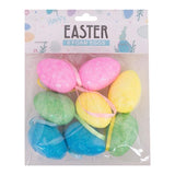 Load image into Gallery viewer, 8 Pack Easter Foam Eggs - 2.8cm x 4cm