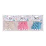 Load image into Gallery viewer, 5 Pack Assorted Felt Bunny Motifs - 3cm x 6.2cm